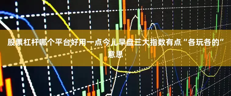 股票杠杆哪个平台好用一点今儿早盘三大指数有点“各玩各的”意思